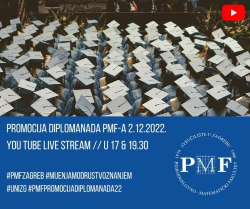 Promocija diplomanada PMF-a 2022