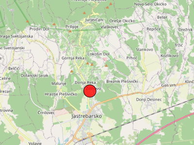 Vrlo slab potres kod Jastrebarskog