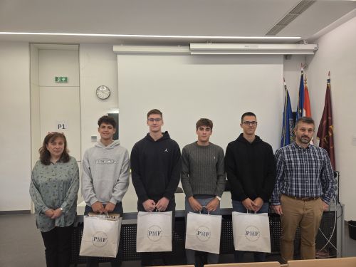 Nagrađeni najbolji brucoši za uspjeh...