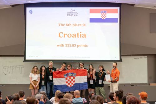 Hrvatski tim (geo)fizičara šesti na...