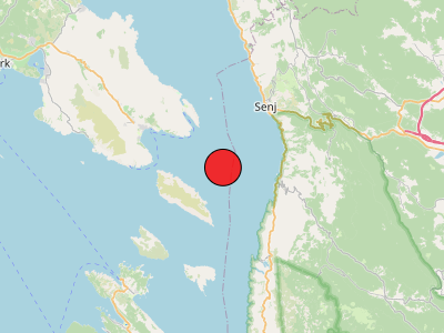 Umjeren potres kod Senja