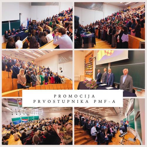 Održane promocije prvostupnika na PMF-u