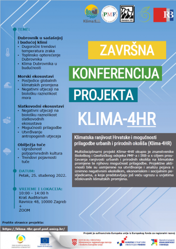 Najava završne konferencije projekta...