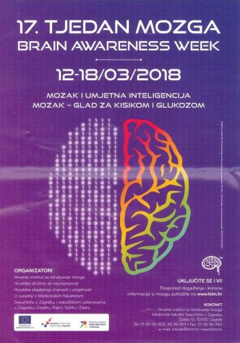 17. tjedan mozga - Predavanja na PMF-u