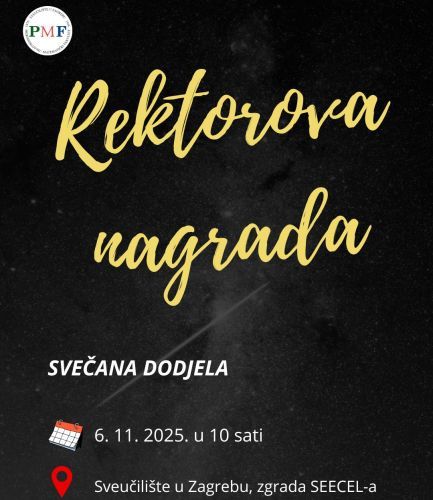 Objavljen popis dobitnika Rektorove...